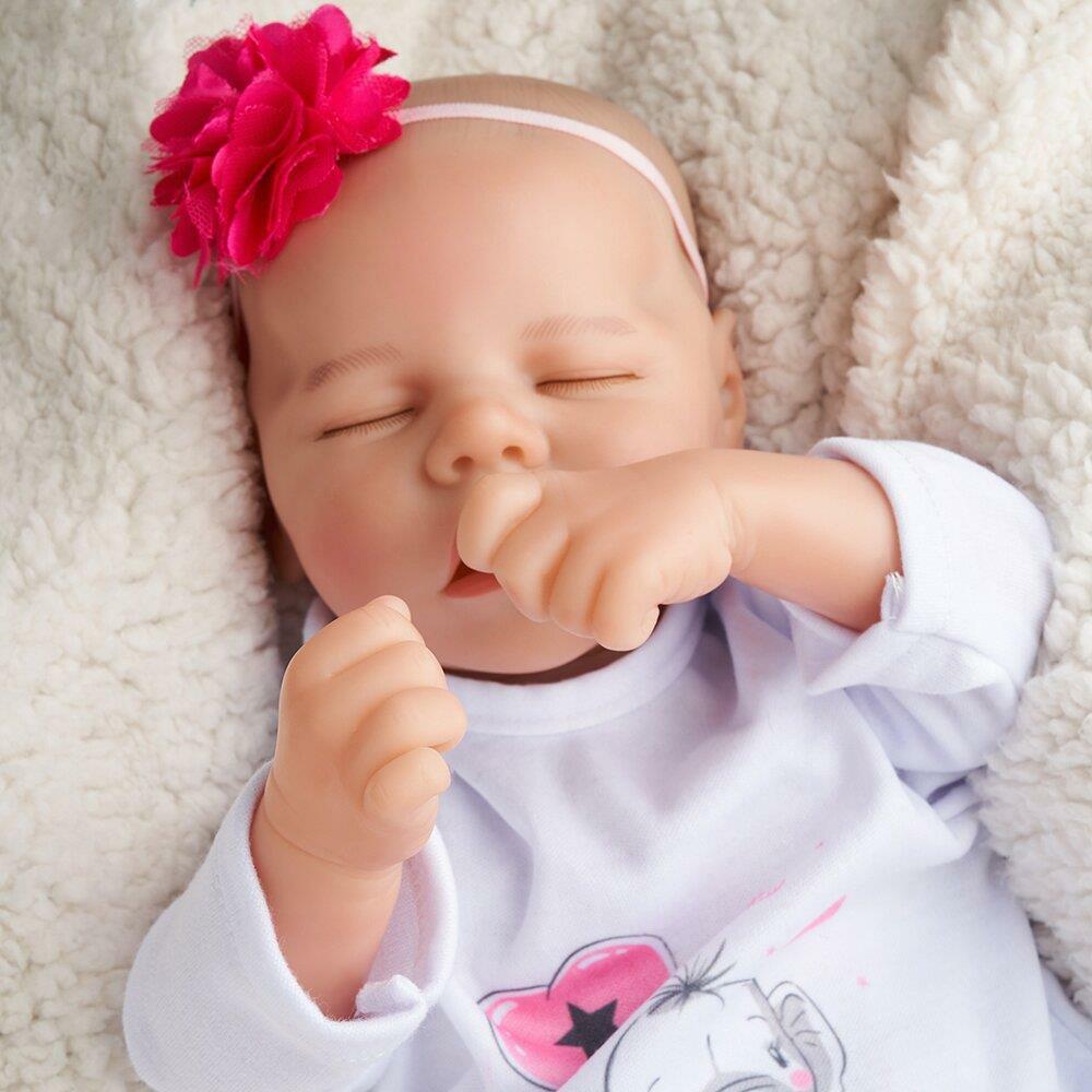 Accessories Adorable 17" Realistic Journey Reborn Baby Doll Girl - Lifelike & Cuddly