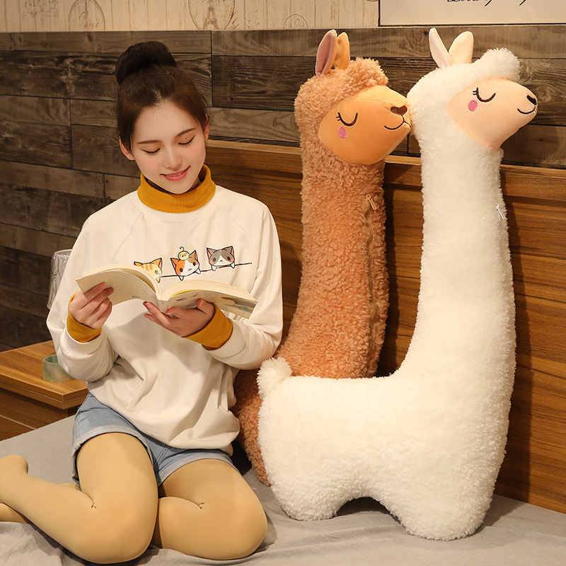 Alpaca Plushies Adorable Cartoon Alpaca Plush Toy Pillow - Perfect for Cuddles