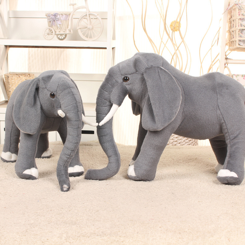 Animal Plushies Adorable Elephant Plush Toy: Perfect Cuddly Companion for Kids