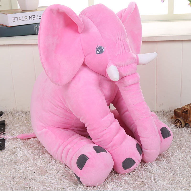 Animal Plushies Adorable Elephant Plush Toy Pillow for Kids' Comfort & Sleep