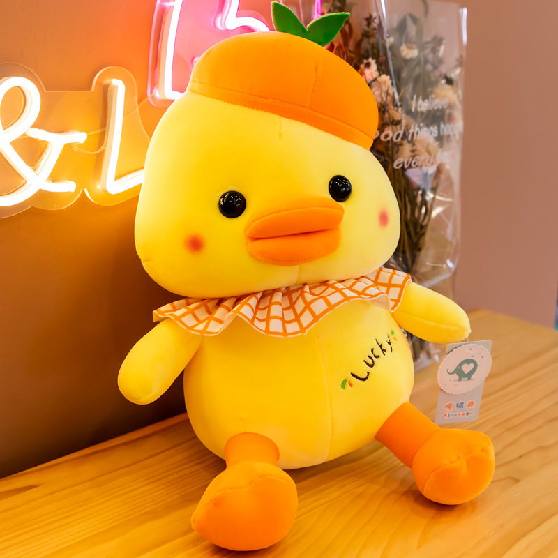 Animal Plushies Adorable Lucky Duck Plush Toy - Perfect Gift for Girls & Cross-border