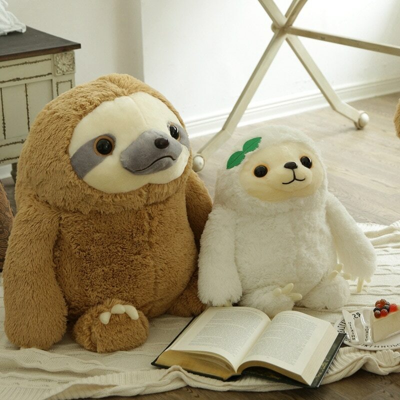 Animal Plushies Adorable Sloth Plush Toy: Perfect Cuddly Companion for Kids