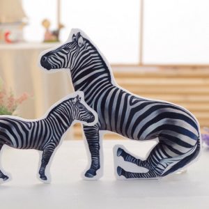 Animal Plushies Adorable Zebra Print Plush Toy – Perfect Cuddly Gift for Kids
