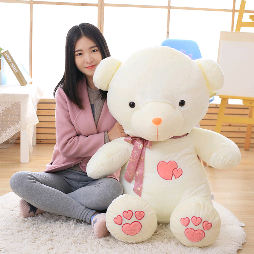 Bear Plushies Adorable Hugging Teddy Bear Couple - Plush Love Heart Bears Gift