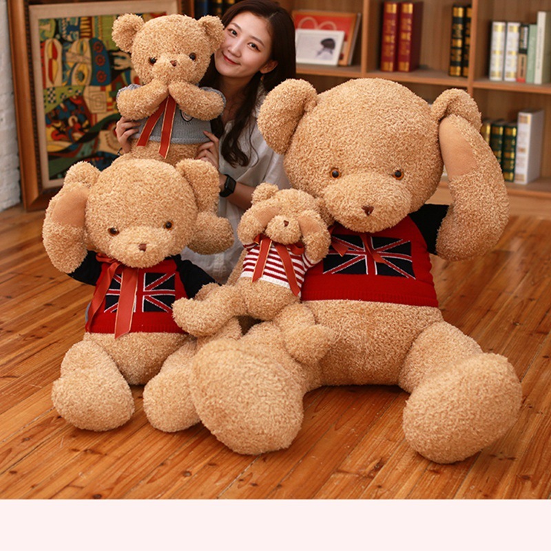 Bear Plushies Adorable Plush Teddy Bear Doll - Perfect Cuddly Gift for All Ages