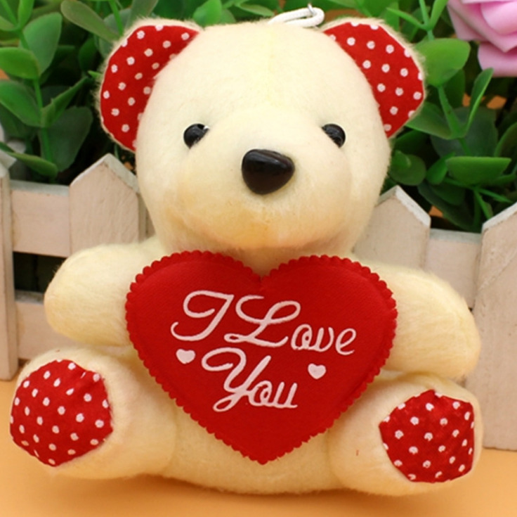 Bear Plushies Glowing Hug Bear: Colorful Love Teddy Plush Toy for Cuddles