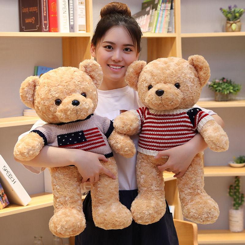 Bear Plushies Hug Teddy Bear Plush Toy - Soft, Cuddly & Perfect for Snuggling