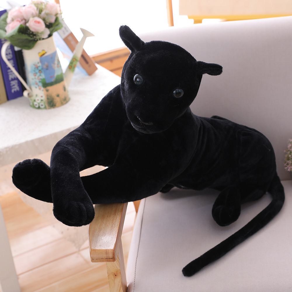 Big Animal Plushies Authentic Black Panther Plush Toy - Soft & Cuddly Marvel Collectible