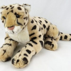 Big Animal Plushies Cuddly Cheetah Plush Toy: Perfect for Kids & Home Sofa Decor