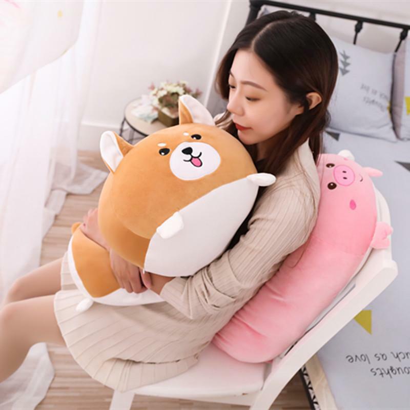 Big Animal Plushies Cuddly Plush Animal Pillows - Ultra Soft & Huggable Companions