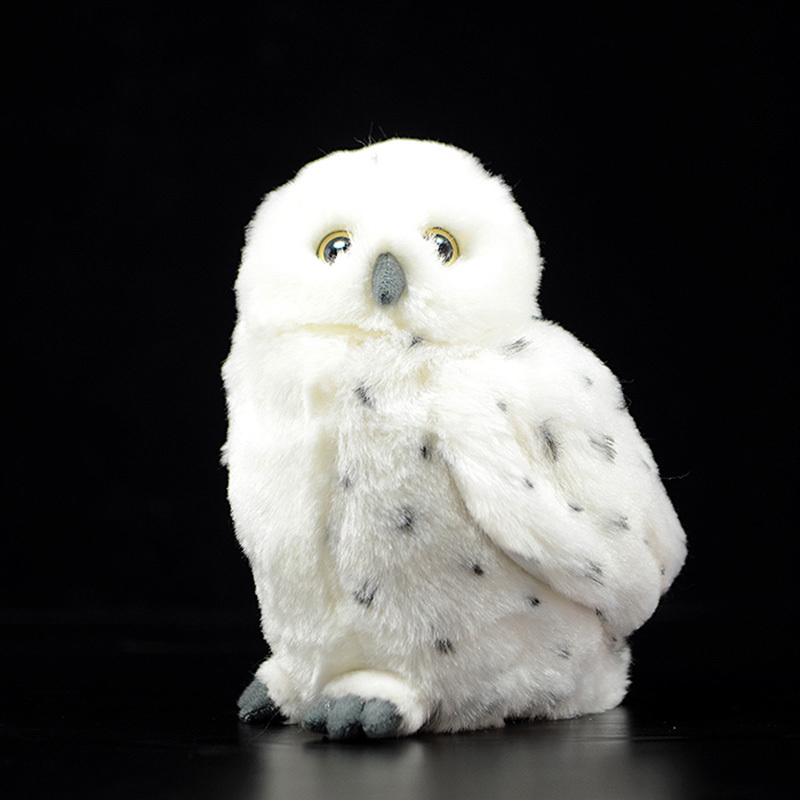 Bird Plushies Adorable Little Snowy Owl Doll - Perfect Simulation Gift for Kids