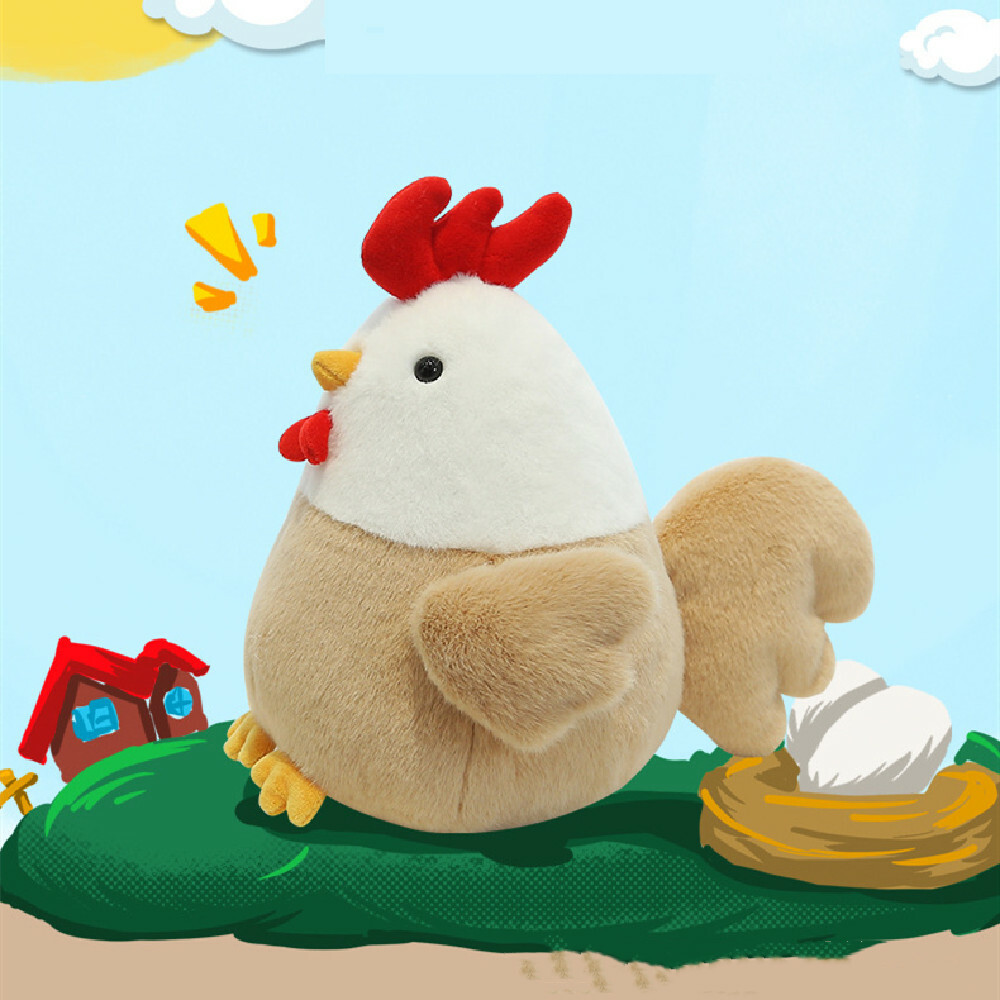 Bird Plushies Adorable Plush Stuffed Chicken Doll - Soft & Cuddly Ragdoll
