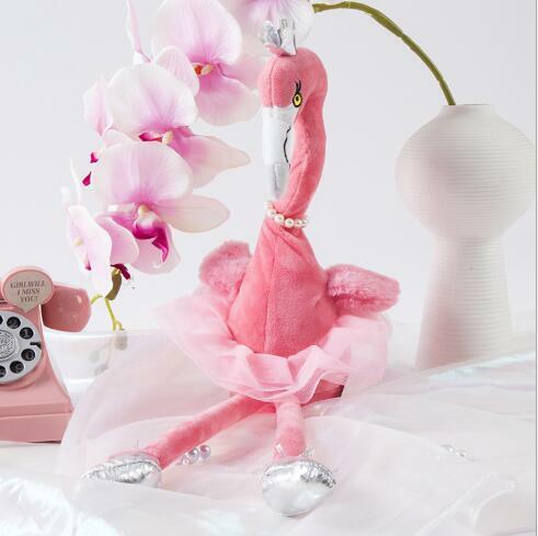 Bird Plushies Adorable Singing Flamingo Plush Toy - Perfect Gift for Kids