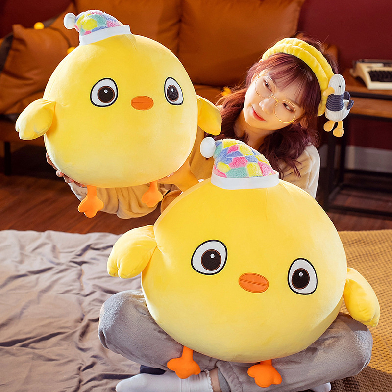 Bird Plushies Adorable Yellow Plush Chicken Doll - Perfect Sleep Companion & Kids Gift