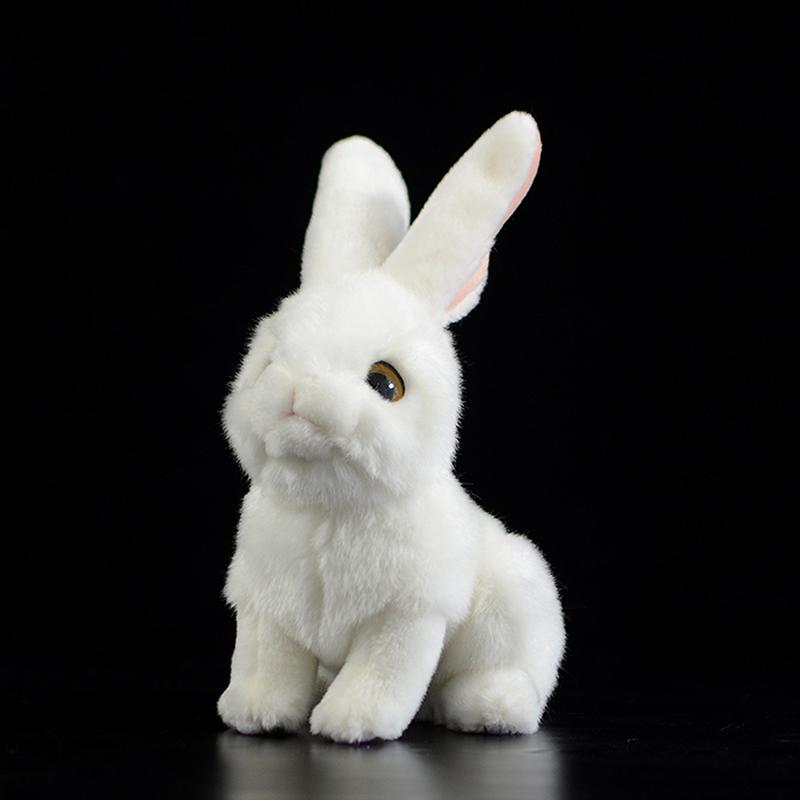 Bunny Plushies Adorable Lifelike Rabbit Plush Toy Doll - Perfect Cuddly Gift