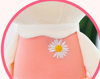 Bunny Plushies Adorable Princess Rabbit Cloth Doll - Soft Plush Toy Pillow for Kids
