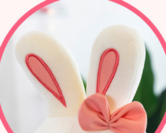 Bunny Plushies Adorable Princess Rabbit Cloth Doll - Soft Plush Toy Pillow for Kids