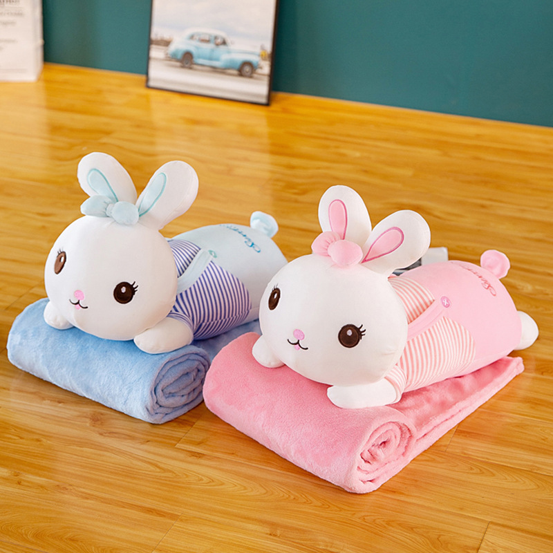 Bunny Plushies Adorable Rabbit Plush Toy with Strap - Perfect Cuddly Gift