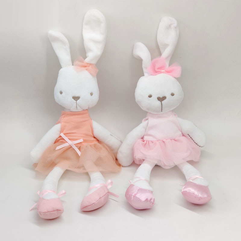 Bunny Plushies Soothing Baby Rabbit Plush Doll - Perfect Cuddle Toy for Infants