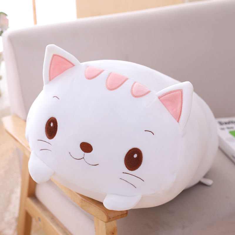 Cartoon Plushies Adorable Cartoon Animal Pillow - Soft & Cozy for Home Comfort