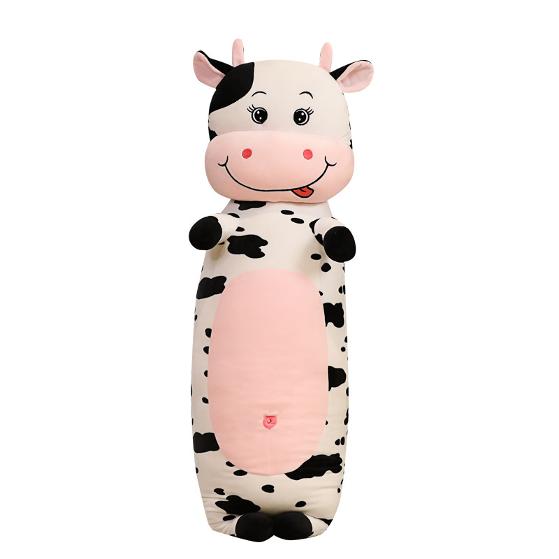 Cartoon Plushies Adorable Cartoon Cow Plush Toy - Perfect Birthday Gift for Kids