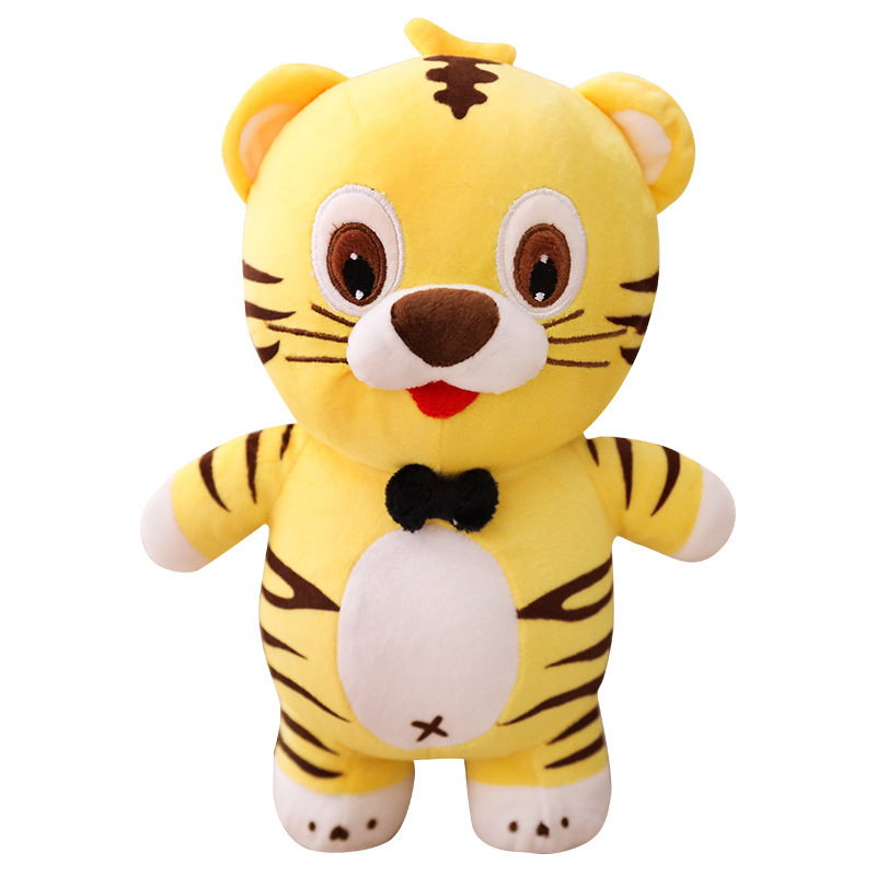 Cartoon Plushies Adorable Cartoon Tiger Plush Toy - Perfect Gift for Kids & Adults