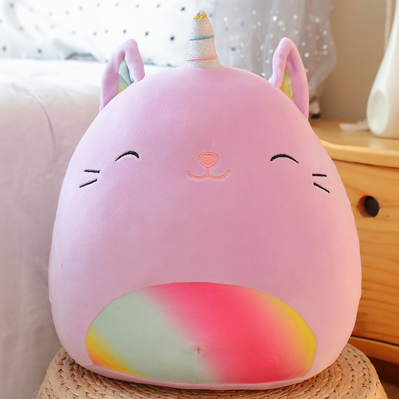 Cartoon Plushies Adorable Plush Cartoon Animal Pillow: Perfect Children's Doll Toy