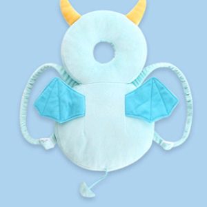 Cartoon Plushies Cute Baby Head & Back Protection Pad: Toddler Safety Pillow, Breathable & Comfy