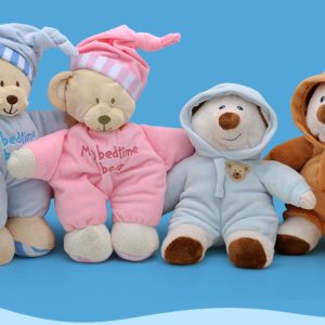Cartoon Plushies Soothing Plush Teddy Bears for Infants - Cartoon Animal Sleeping Dolls