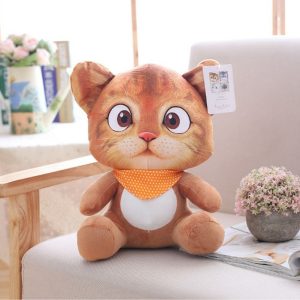 Cat Plushies: Adorable 3D Simulation Toy Pillow & Cuddly Doll Pendant