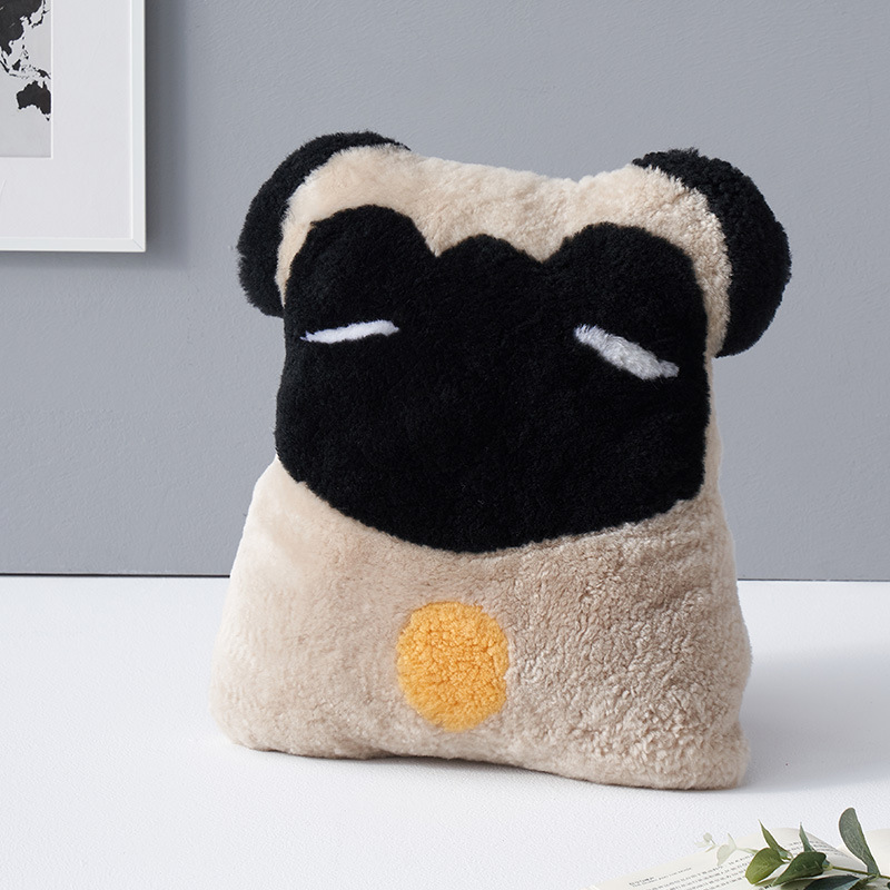 Cat Plushies Adorable Aozun Wool Cartoon Plush Doll Cushion - Perfect for Kids