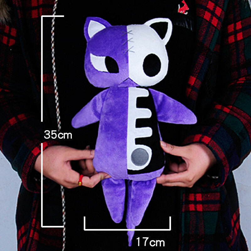 Cat Plushies Adorable Bone Cat Plush Doll Toy - Perfect Puppet for Playtime