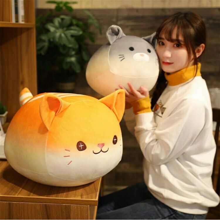 Cat Plushies: Adorable Bread Dumpling Toy - Soft & Cuddly for All Ages