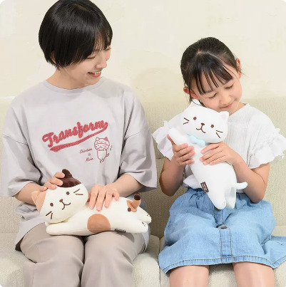 Cat Plushies Adorable Cat Plush Toy for Kids - Perfect Nap & Sleep Companion