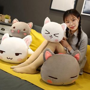 Cat Plushies Adorable Cat Plush Toy Pillow - Perfect Children's Rag Doll Gift