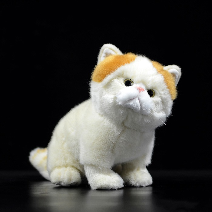 Cat Plushies Adorable Exotic Shorthair Persian Cat Plush Toy - Perfect Cuddle Buddy