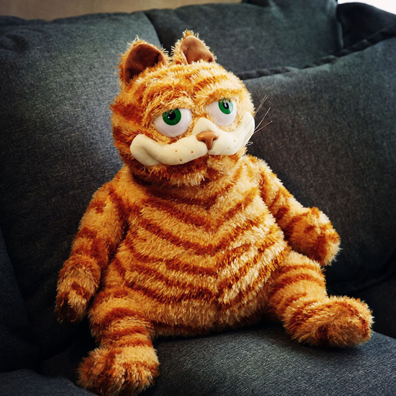 Cat Plushies Adorable Fat Cat Plush Toy: Cuddle with a Cute, Chubby Friend