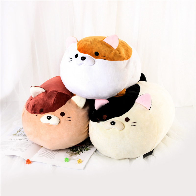 Cat Plushies Adorable Fat Cat Plush Toy: Perfect Cuddly Companion for Kids