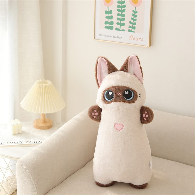 Cat Plushies Adorable Long Cat Doll Pillow - Perfect Cuddly Companion