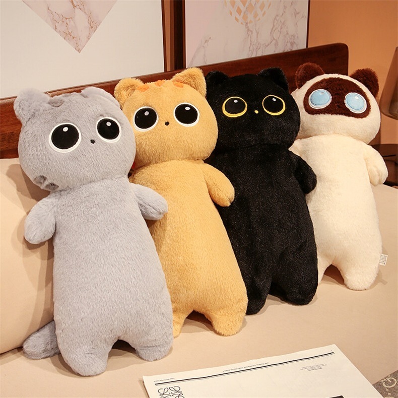 Cat Plushies: Adorable Pillow Doll & Sleeping Cushion for Cat Lovers