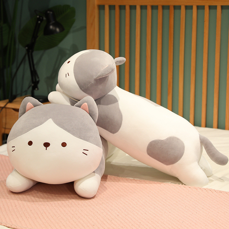 Cat Plushies: Adorable Pillow Toy for Home Relaxation