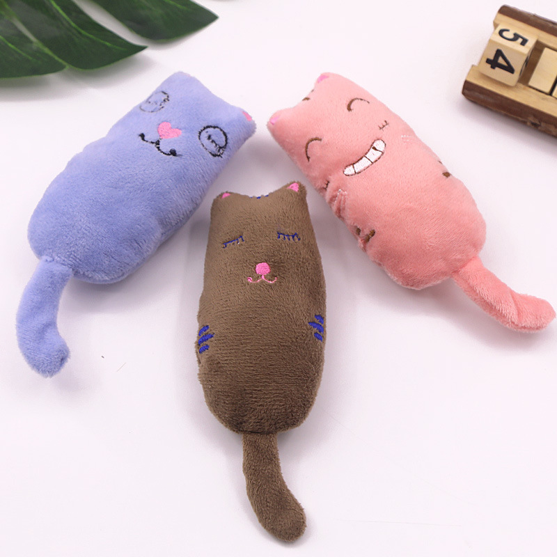 Cat Plushies Adorable Plush Catnip Toy for Pets - Irresistible & Fun for Cats