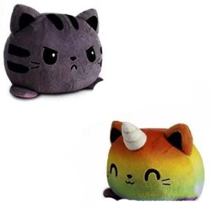Cat Plushies Adorable Reversible Flip Cat Plush Toy - Perfect Gift Idea
