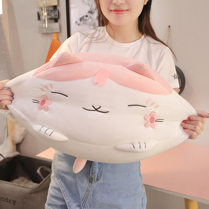 Cat Plushies Adorable Sakura Cat Plush Toy - Perfect Gift for Cat Lovers