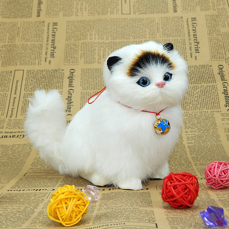 Cat Plushies: Adorable Simulated Doll for Kids & Home Decor