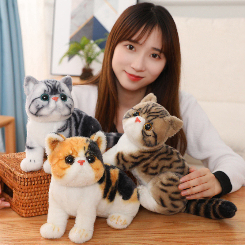 Cat Plushies Adorable Soft Cartoon Cat Plush Toy: Perfect Cuddly Companion