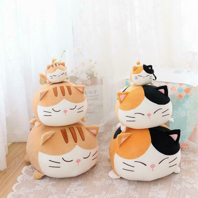 Cat Plushies: Adorable Soft Pillow Doll - Ideal Gift for Cat Lovers