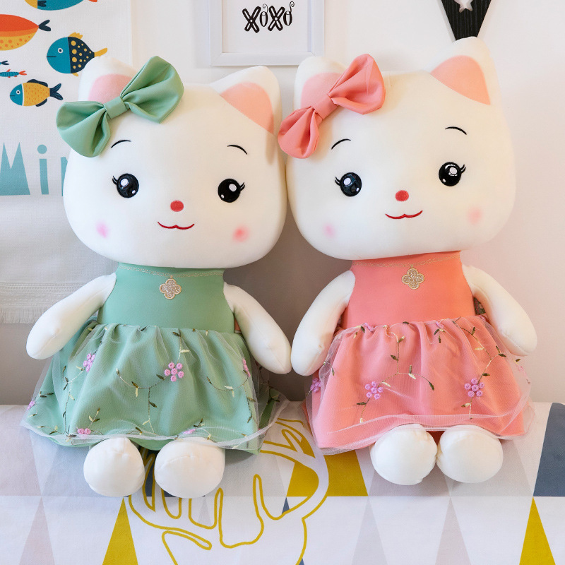 Cat Plushies: Adorable Toy Doll for Kids & Adults - Perfect Cuddly Companion