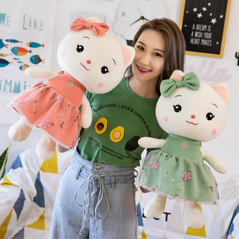 Cat Plushies: Adorable Toy Doll for Kids & Adults - Perfect Cuddly Companion