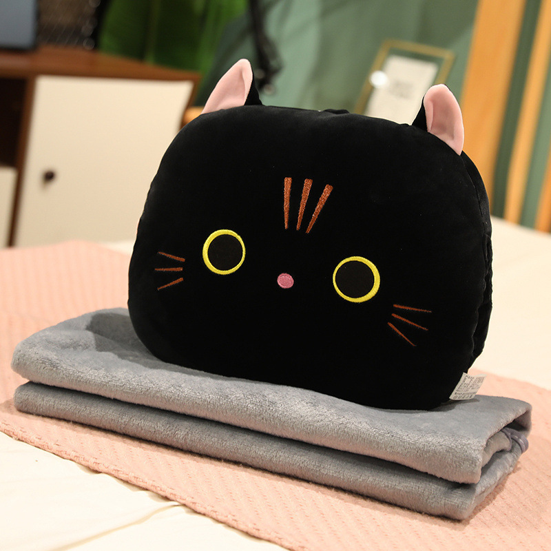Cat Plushies: Adorable Toy Pillow & Warmer - Perfect Cuddly Companion